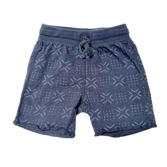 Tea Collection Patterned Slub Shorts Size 9-12m - Picture 1 of 6